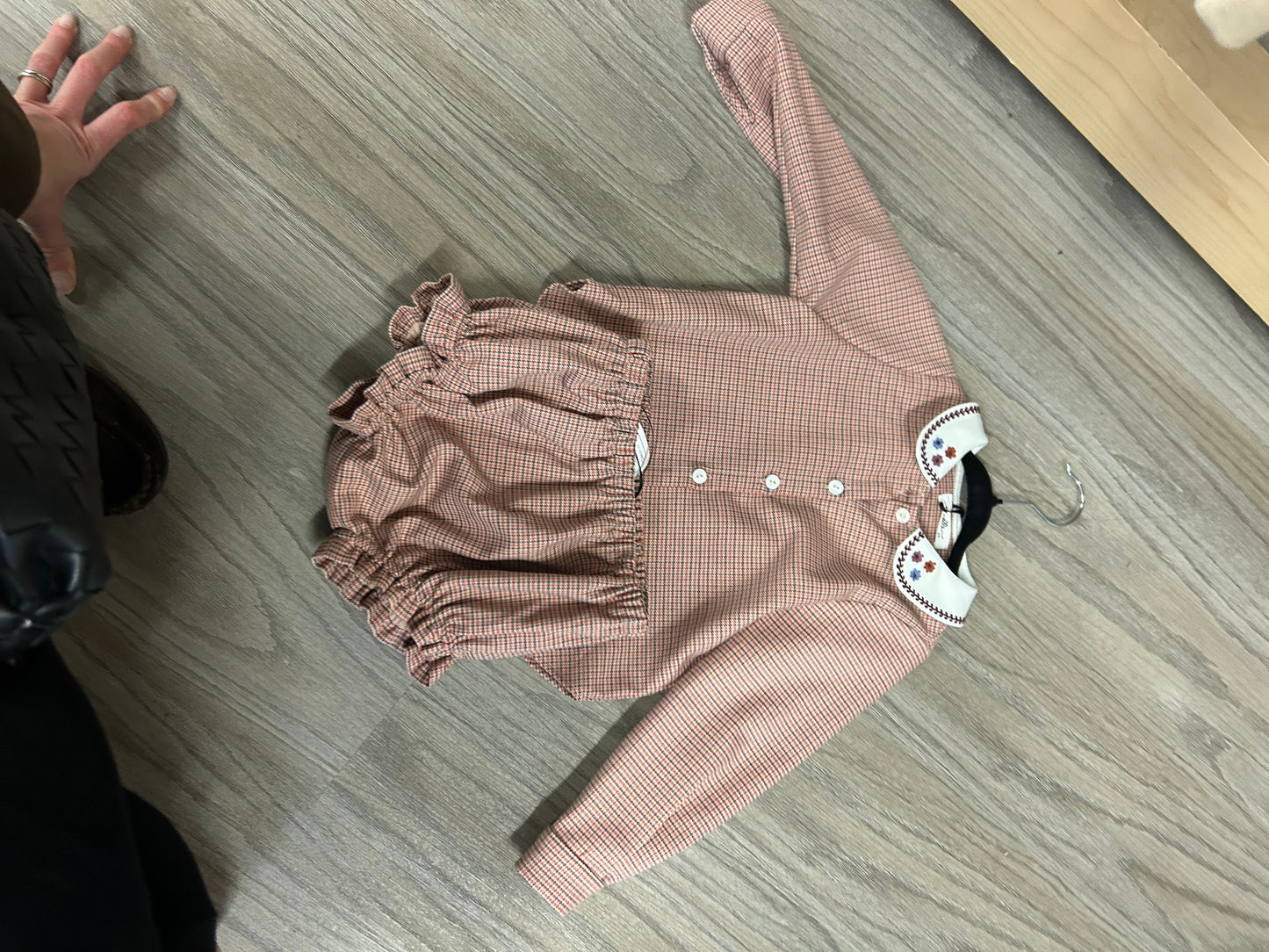 Houndstooth Baby Bloomer Set