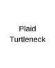 Plaid Turtleneck