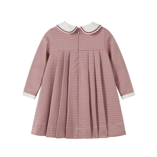 Houndstooth Pink Dress