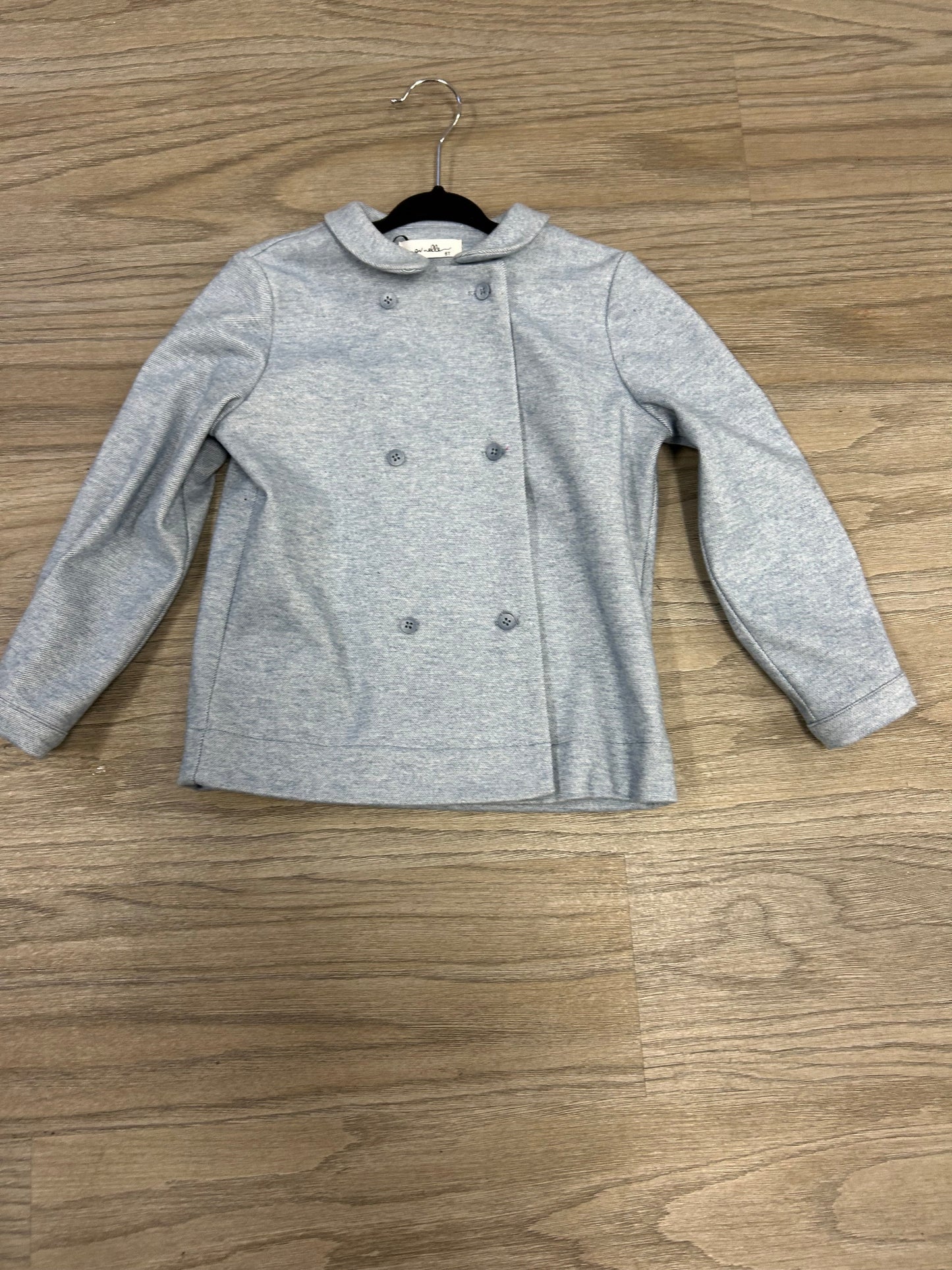 Light Blue Double Breasted Shirt