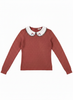Rust Collar Sweater