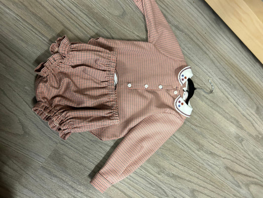 Houndstooth Baby Bloomer Set