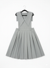 Teen Sage Pleated Collar Jumper