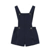 Navy Double Breasted Romper