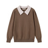 Teen Brown Knit Top